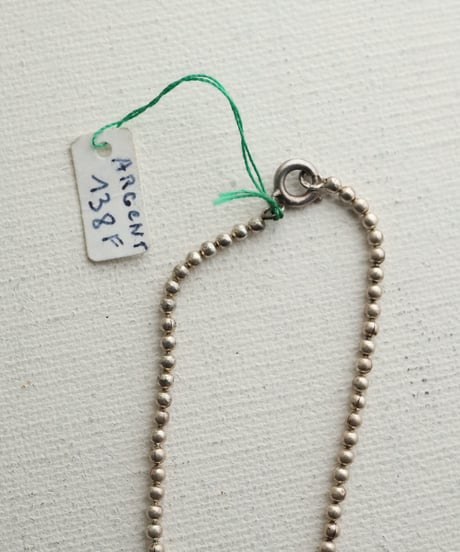 c.1960 France / ボールチェーンネックレス / Silver 800