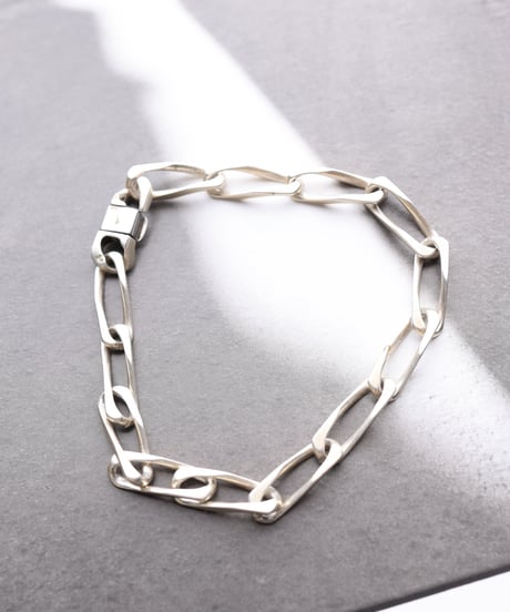 c.1960 France Maille Cheval Bracelet / Silver 800