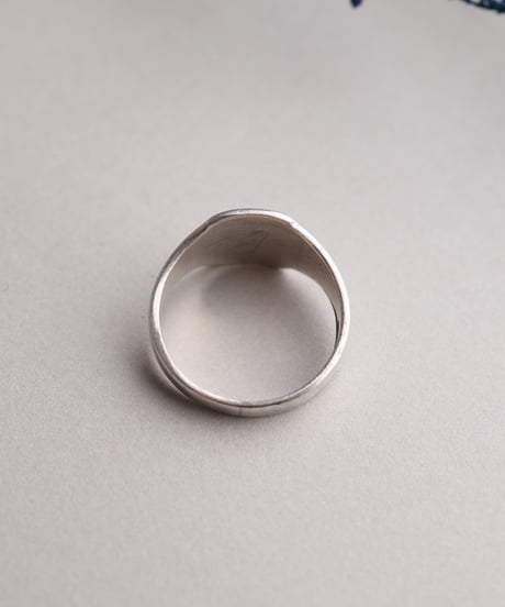 1946 Sweden / Signet Ring by Gustafson & Son / Silver