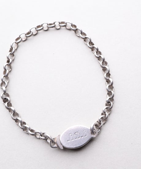 c.1880 Sweden / Chain Bracelet / Silver