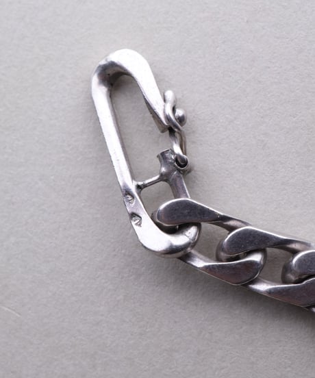 c.1950–60 France / Figaro Link Bracelet (Maille Cheval Style) / Silver