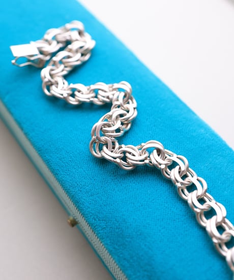 c.1960 Denmark Bismarck Bracelet / Silver 830