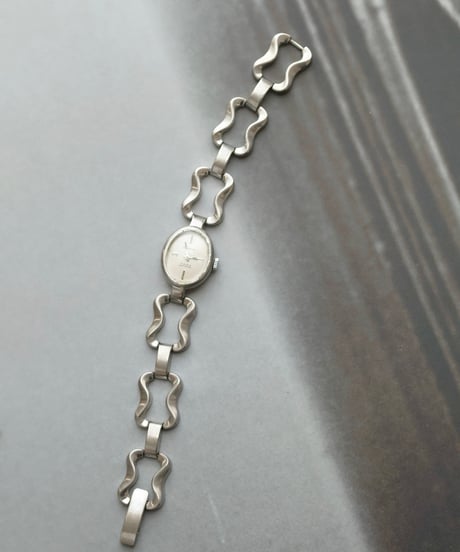 c.1960s Germany / DUGENA シルバーウォッチブレスレット / Silver 800