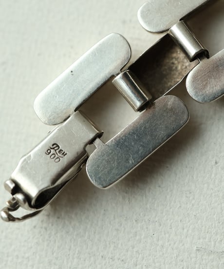 c.1940 Denmark / タンクブレスレット / Silver 900