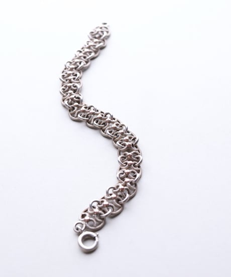 c.1890–1910 France Ferronnerie Bracelet / Silver 800 & Vermeil