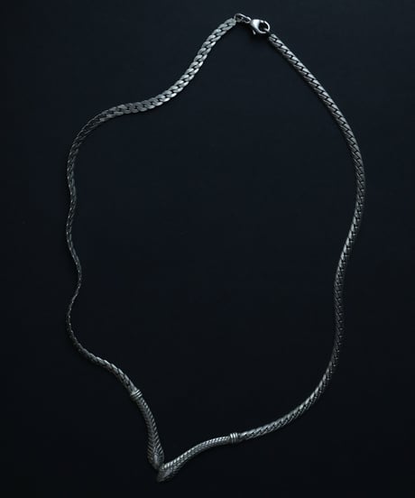 c.1970 Italy / スネークモチーフネックレス / Silver 925