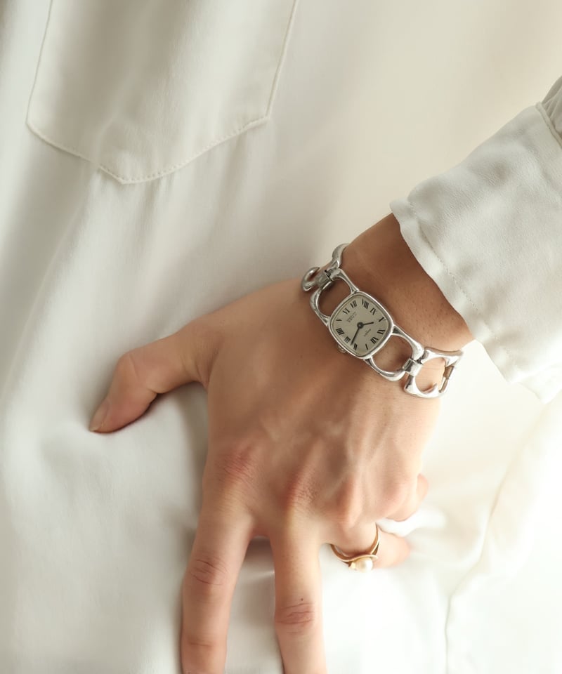 c.1970 West Germany / ANKRA / ブレスレットウォッチ / Silv