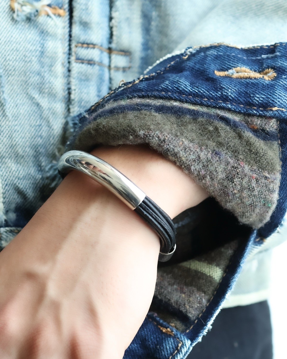 ヴィンテージ シルバー925 ブレスレット アンティーク アメリカ Ｃ 80s ハーレーダビットソン ブレスレットヴィンテージ シルバー