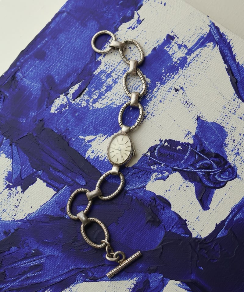 c.1950-60 France / AURORE / チェーンブレスレットウォッチ / Si