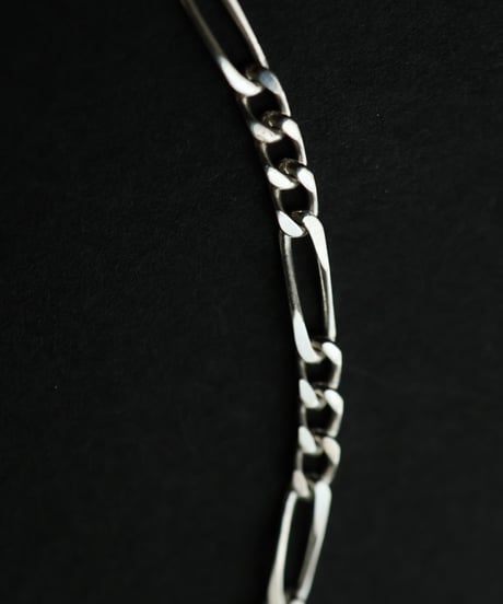 c.1960-70s France / フィガロチェーンブレスレット/Silver