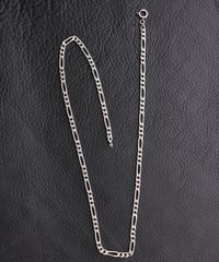 c.1950–60 France Figaro Link Maille Cheval Necklace / Silver 800–925