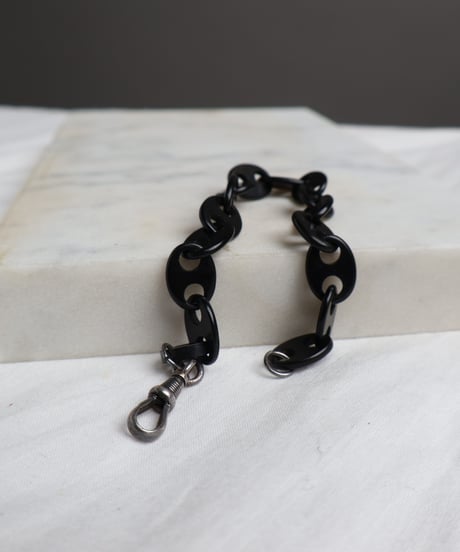 c.1860 American antique/ヴァルカナイトチェーン　ブレスレット
