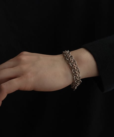 c.1890–1910 France Ferronnerie Bracelet / Silver 800 & Vermeil