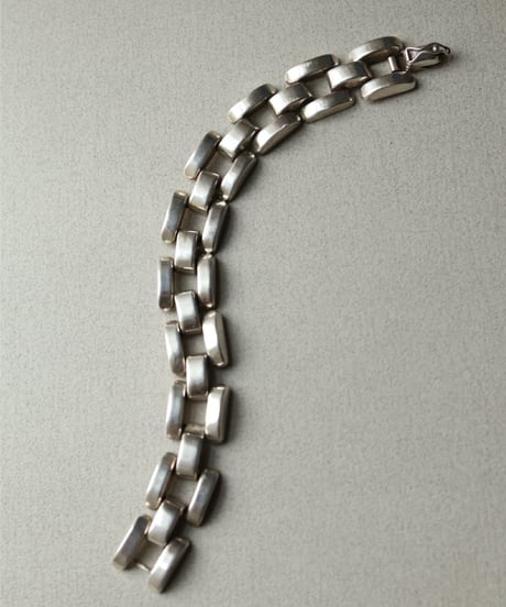 c.1940 Denmark / タンクブレスレット / Silver 900