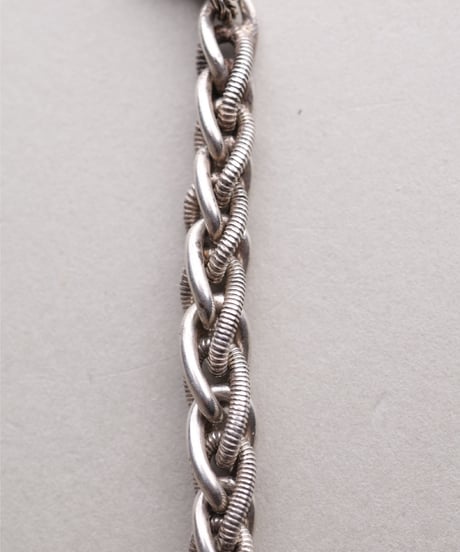 c.1890–1910 France / Watch Chain Bracelet / Silver 800