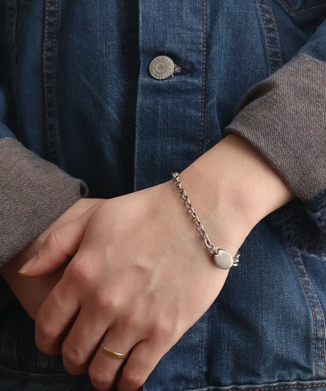 c.1880 Sweden / Chain Bracelet / Silver