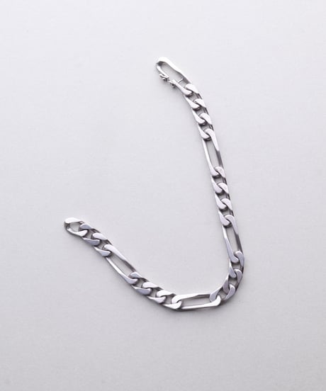 c.1950–60 France / Figaro Link Bracelet (Maille Cheval Style) / Silver