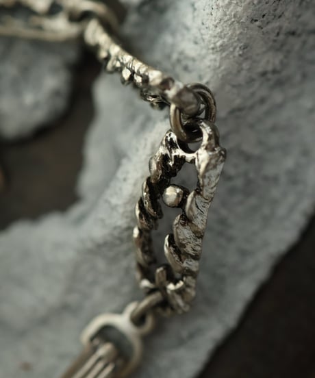 c.1970s Finland / ピューターモダンブレスレット/ pewter