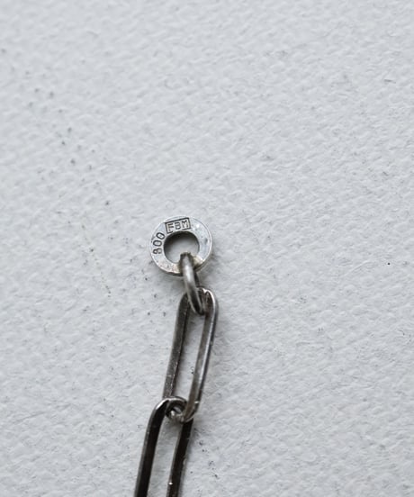 c.1950 Germany / レクタングル　チェーンネックレス / Silver 800