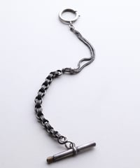 c.1870–1890 France Watch Chain Bracelet / Silver 800