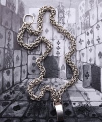 c.1960 Germany / Double Byzantine Bracelet / Silver 835