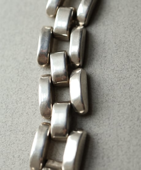 c.1940 Denmark / タンクブレスレット / Silver 900