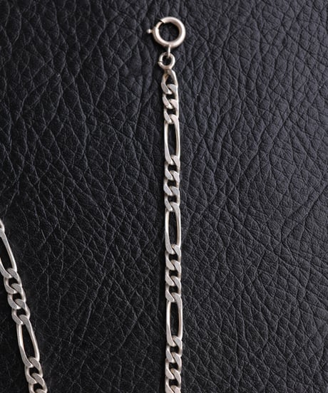 c.1950–60 France Figaro Link Maille Cheval Necklace / Silver 800–925