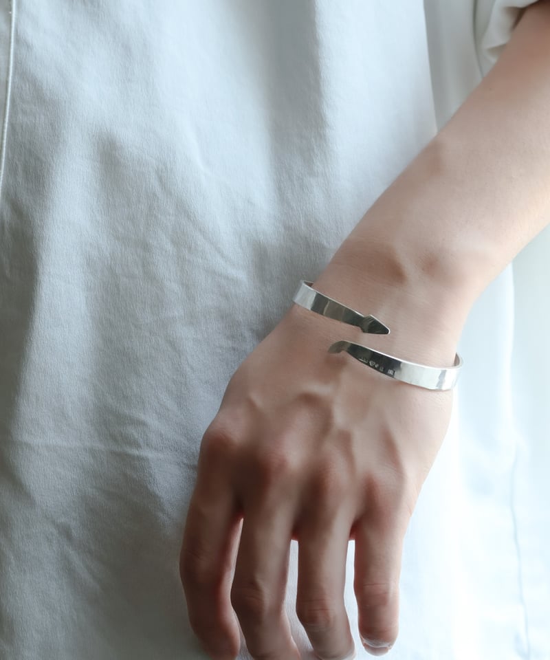 フランス　ヴィンテージ　シルバーバングル 1955 Sweden Stockholm / モダンシルバーバングル/ by Axel Ca