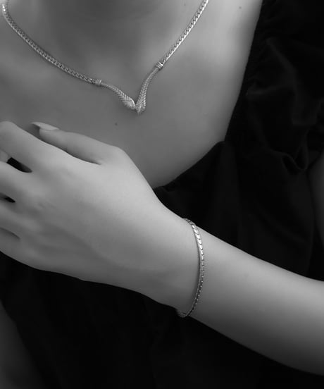 c.1970 Italy / スネークモチーフネックレス / Silver 925