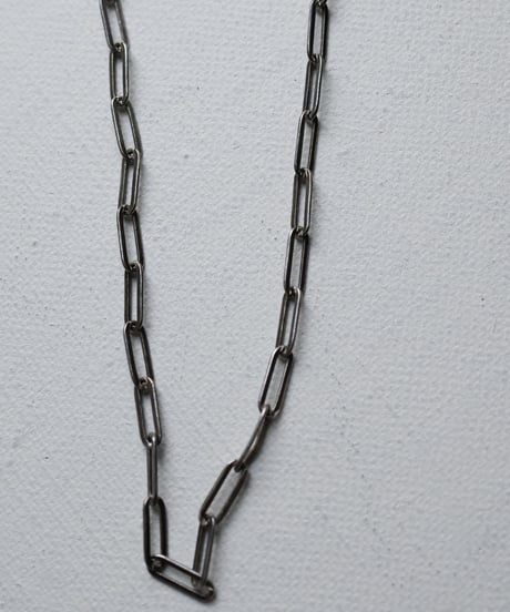 c.1950 Germany / レクタングル　チェーンネックレス / Silver 800