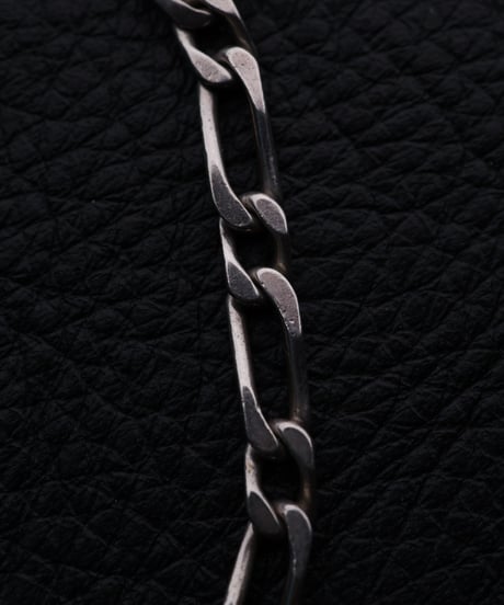 c.1960 France / Maille Cheval Link Chain Bracelet / Silver 800