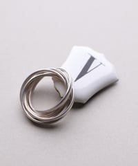 c.1980 Italy / Five-band  Ring / Silver 925