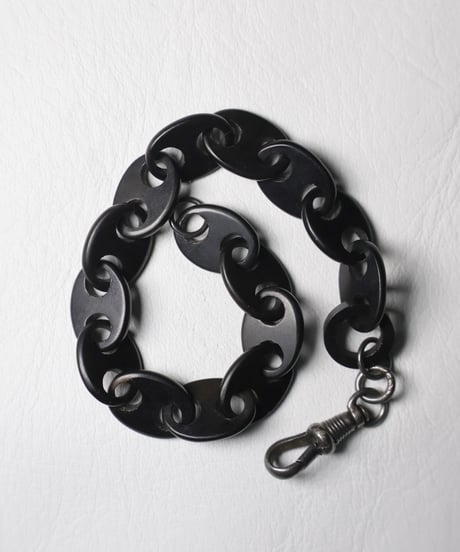 c.1860 American antique/ヴァルカナイトチェーン　ブレスレット