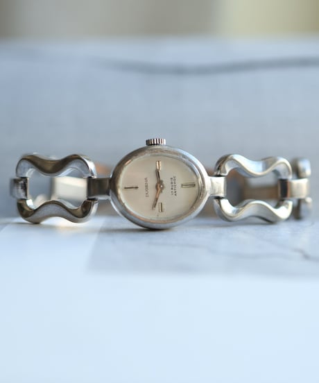 c.1960s Germany / DUGENA シルバーウォッチブレスレット / Silver 800