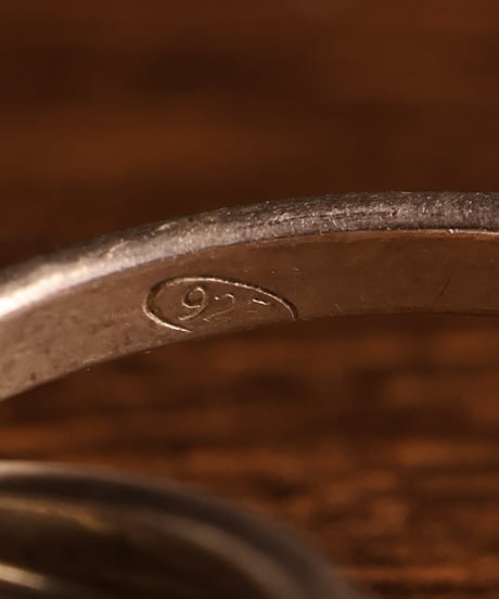 c.1980 Italy / Five-band  Ring / Silver 925