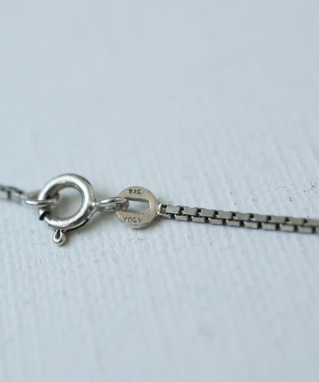 c.1980 Italy / コインチャームネックレス / Silver 925