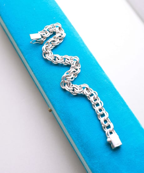c.1960 Denmark Bismarck Bracelet / Silver 830