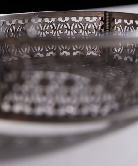 c.1900–10 France / Gothic Gate Bangle / Silver 800