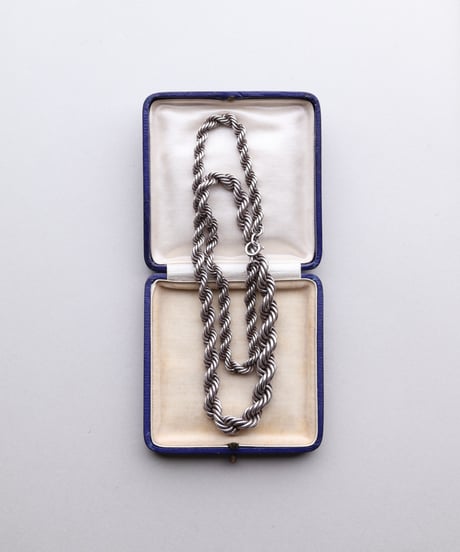 c.1920-40 Germany / Twist Chain Necklace / Silver 835