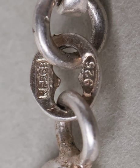 c.1970 France / リンクチェーンブレスレット / Silver 925