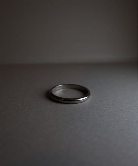 France vintage プレーンリング/silver 925