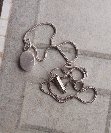 c.1930–40 Netherlands / Locket Pendant ネックレス / Silver 833