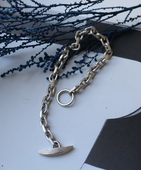 c.1960 Denmark / Anchor Chain Bracelet / Silver 925