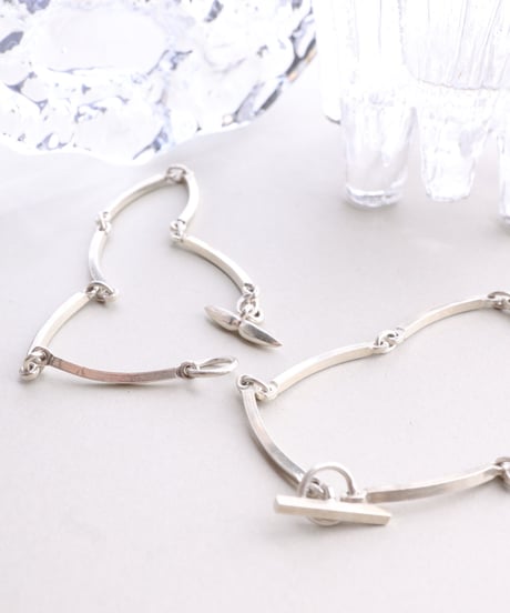 c.1960 Denmark / N.E. FROM Minimal Bar Bracelet / Silver 925