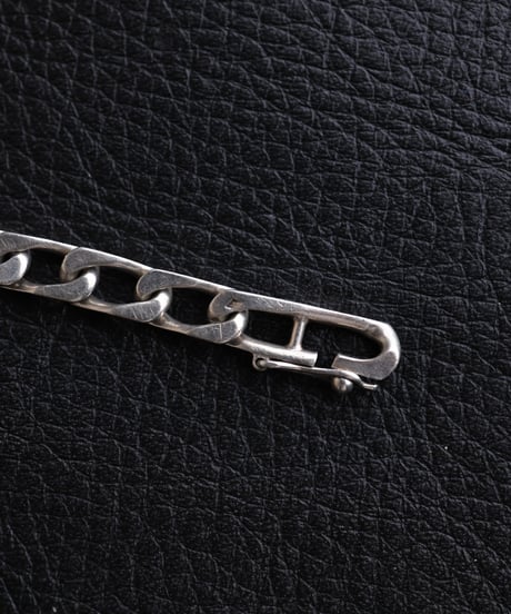 c.1960–70 France Figaro Link Maille Cheval Bracelet / Silver 800–925