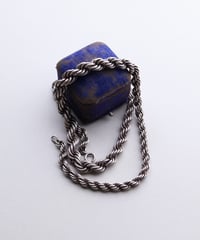 c.1920-40 Germany / Twist Chain Necklace / Silver 835
