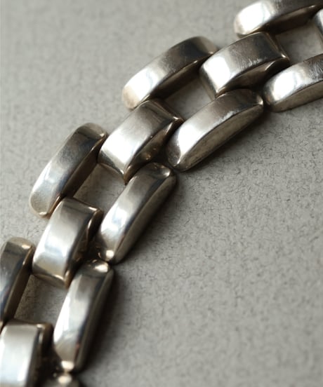 c.1940 Denmark / タンクブレスレット / Silver 900