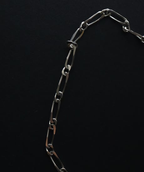c.1960-70s France / コンビネーションチェーンブレスレット/ Silver