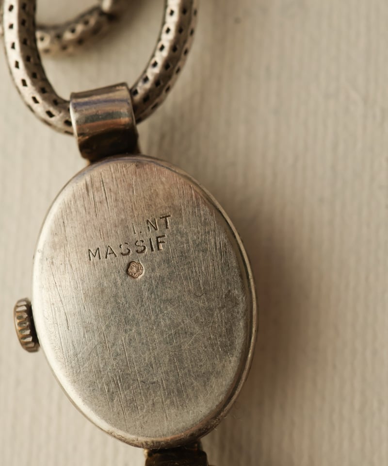 c.1950-60 France / AURORE / チェーンブレスレットウォッチ / Si