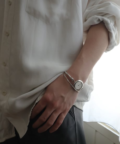 c.1960 France / Watch Bracelet / Silver 800